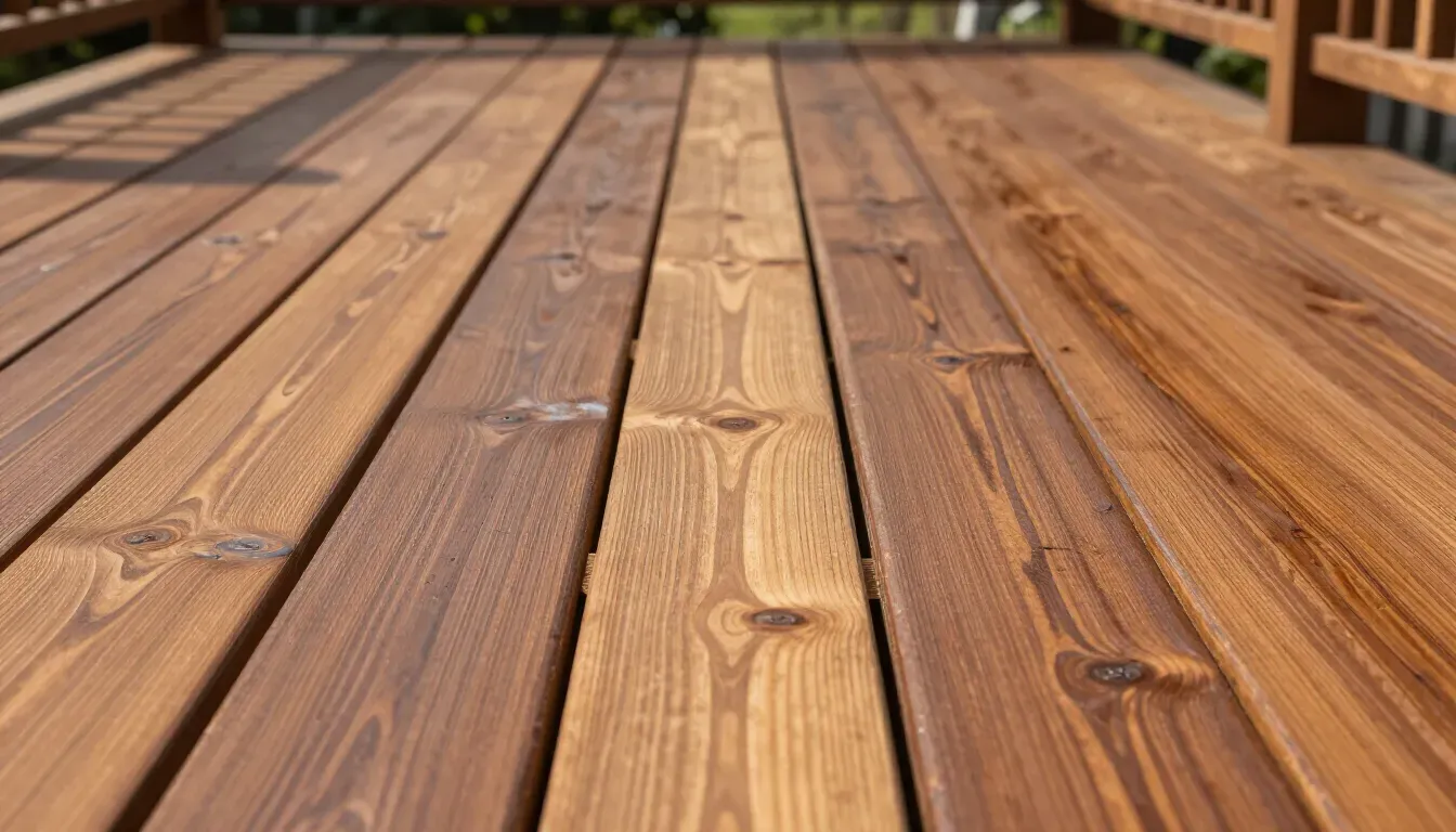 Rows of wooden planks, close up — painting and flooring in New Bedford, MA